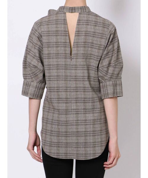 MERCURYDUO（マーキュリーデュオ）の「アシメボウタイハーフスリーブブラウス（シャツ/ブラウス・レディース・アイボリー/ベージュ/その他1・FREE）」の15枚目の写真