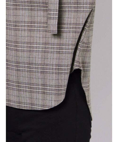 MERCURYDUO（マーキュリーデュオ）の「アシメボウタイハーフスリーブブラウス（シャツ/ブラウス・レディース・アイボリー/ベージュ/その他1・FREE）」の18枚目の写真