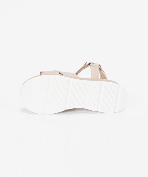 MAJESTIC LEGON（マジェスティックレゴン）の「クロスボリュームスポサン（サンダル・レディース・ブラック/ピンク/アイボリー・MEDIUM/LARGE）」の20枚目の写真