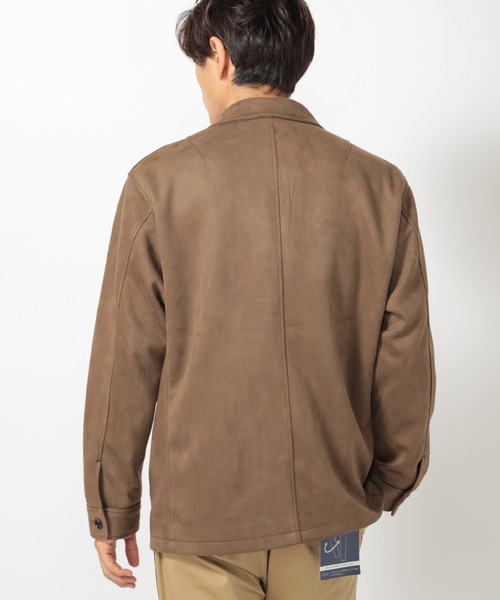 UNION STATION(ユニオンステーション)の「【ストレッチ】スウェードカバーオール(カバーオール・メンズ・ブラック/グレー系その他・LL/M/L)」の13枚目の写真