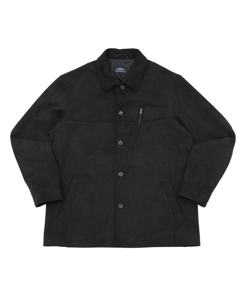 UNION STATION(ユニオンステーション)の「【ストレッチ】スウェードカバーオール(カバーオール・メンズ・ブラック/グレー系その他・LL/M/L)」の17枚目の写真