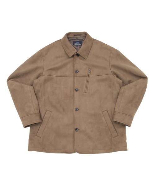 UNION STATION(ユニオンステーション)の「【ストレッチ】スウェードカバーオール(カバーオール・メンズ・ブラック/グレー系その他・LL/M/L)」の19枚目の写真