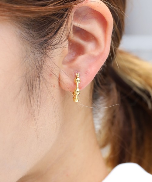 ボコボコフープピアス（ピアス（両耳用））｜ROOPTOKYO（ループ