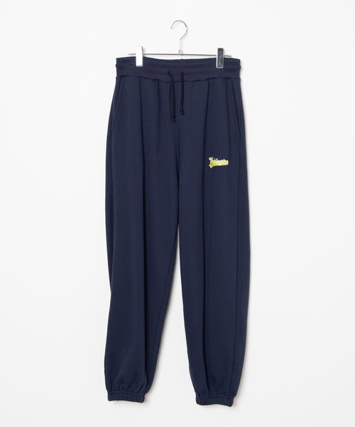 WEGO（ウィゴー）の「WEGO/ヘビーウエイトカレッジ裏毛スウェットパンツ（スウェットパンツ・メンズ・ダークグリーン/ネイビー/オートミール/杢グレー・MEDIUM/LARGE）」の13枚目の写真