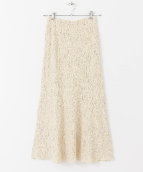 KBF(ケイビーエフ)の「ランダムシャーリングマーメイドスカート(スカート・レディース・ブラウン/グリーン/ライトベージュ・ONE)」の17枚目の写真