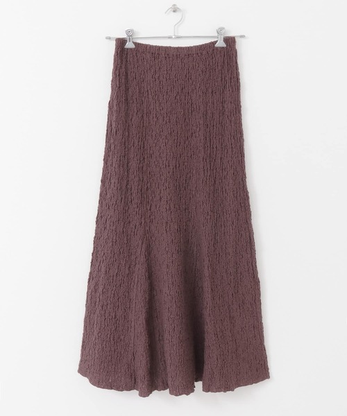 KBF(ケイビーエフ)の「ランダムシャーリングマーメイドスカート(スカート・レディース・ブラウン/グリーン/ライトベージュ・ONE)」の21枚目の写真