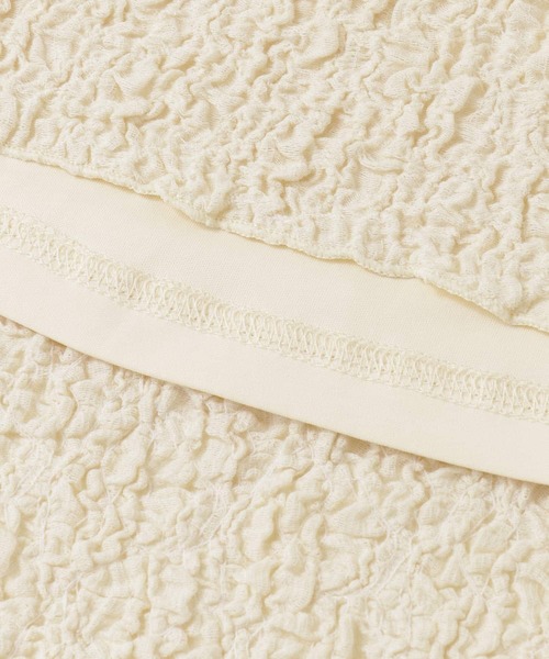 KBF(ケイビーエフ)の「ランダムシャーリングマーメイドスカート(スカート・レディース・ブラウン/グリーン/ライトベージュ・ONE)」の8枚目の写真