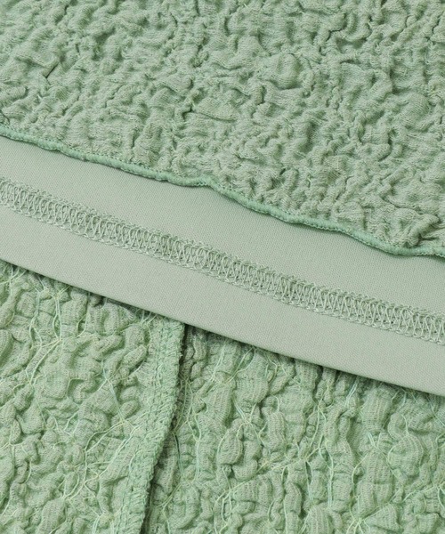 KBF(ケイビーエフ)の「ランダムシャーリングマーメイドスカート(スカート・レディース・ブラウン/グリーン/ライトベージュ・ONE)」の10枚目の写真