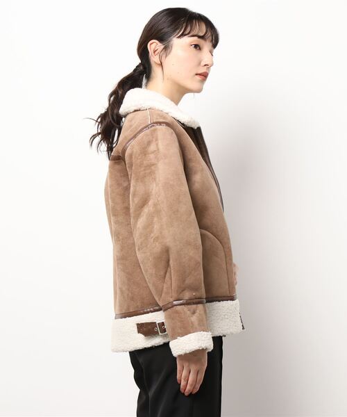 CUBE SUGAR（キューブシュガー）の「WEB限定 フェイクスウェード × 裏