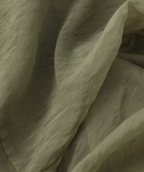 LOWRYS FARM（ローリーズファーム）の「シャンブレーシアーシャツＬＳ　959390（シャツ/ブラウス・レディース・ブラック/グレー/ブラウン/グリーン・FREE）」の13枚目の写真