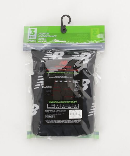 NEW BALANCE（ニューバランス）の「プレミアムボクサーパンツ 6インチ 前開き 3PACK（ボクサーパンツ・メンズ・その他/ブラック/その他1/ダークグレー・SMALL/MEDIUM/LARGE/X-LARGE）」の5枚目の写真