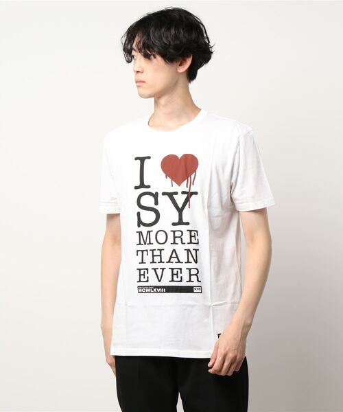 SISLEY（シスレー）の「型押し半袖Tシャツ・カットソー（Tシャツ/カットソー・メンズ・ホワイト系その他/ブラック/ホワイト・MEDIUM/SMALL/LARGE/X-LARGE）」の13枚目の写真
