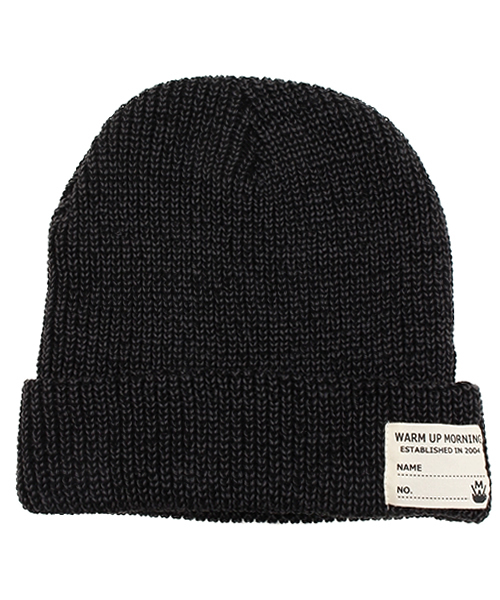 CIAOPANIC TYPY（チャオパニックティピー）の「アゼ編みニットワッチ（ニットキャップ/ビーニー・メンズ・ブラック/グレー/ネイビー/ワインレッド/マスタード/オリーブ/ロイヤルブルー・FREE）」の13枚目の写真