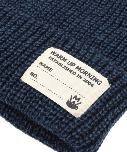 CIAOPANIC TYPY（チャオパニックティピー）の「アゼ編みニットワッチ（ニットキャップ/ビーニー・メンズ・ブラック/グレー/ネイビー/ワインレッド/マスタード/オリーブ/ロイヤルブルー・FREE）」の10枚目の写真