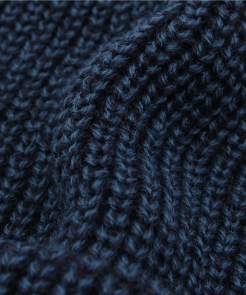 CIAOPANIC TYPY（チャオパニックティピー）の「アゼ編みニットワッチ（ニットキャップ/ビーニー・メンズ・ブラック/グレー/ネイビー/ワインレッド/マスタード/オリーブ/ロイヤルブルー・FREE）」の11枚目の写真