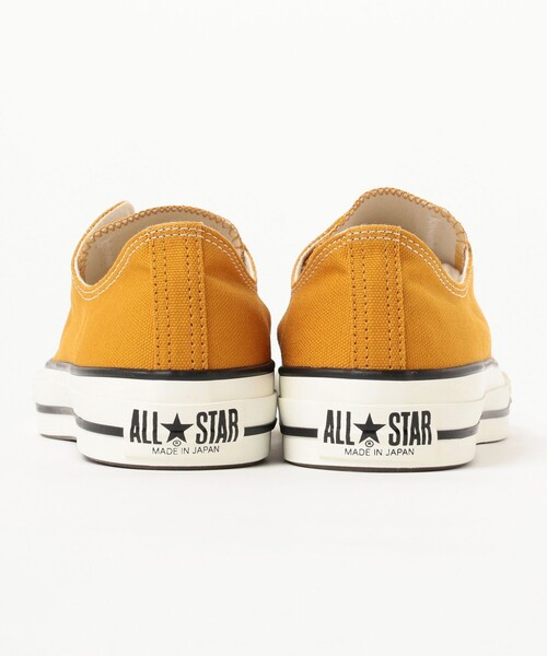 CONVERSE（コンバース）の「CONVERSE / Canvas All Star J OX（スニーカー・メンズ・マスタード・26/27/28/26.5/27.5/25.5）」の4枚目の写真