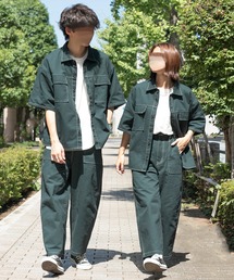 PairPair | 配色ステッチシャツ/セットアップ対応(ユニセックス)(セットアップ)