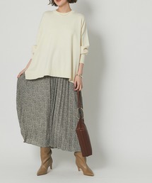RIVE DROITE | それぞれ単品でも着られる優秀セット　プルオーバー＆プリーツスカートセット(ワンピース)