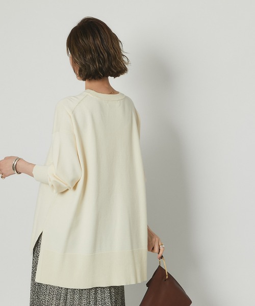 RIVE DROITE（リヴドロワ）の「それぞれ単品でも着られる優秀セット　プルオーバー＆プリーツスカートセット（ワンピース・レディース・アイボリー/ブラック・FREE）」の11枚目の写真