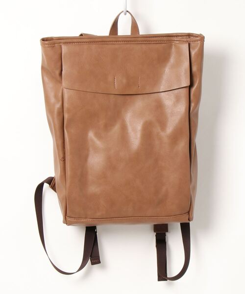 Legato Largo（レガートラルゴ）の「【新色追加】【WEB限定】【Legato Largo】PC収納もできる。Lineare リュック（バックパック/リュック・レディース・キナリ/ダークブラウン/ブラック/ホワイト系その他・FREE）」の5枚目の写真