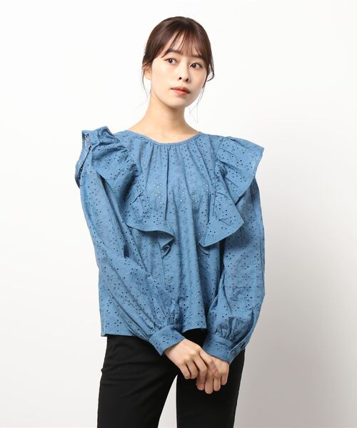 ryo様 LOWRYS FARM（ローリーズファーム）の「ソウレースフリルブラウスLS