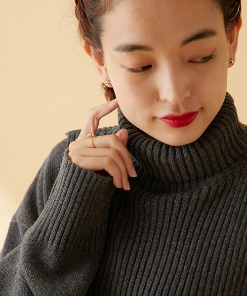 ear PAPILLONNER（イアパピヨネ）の「（WEB限定）スター×パールビッグキャッチ2WAYピアス（ピアス（両耳用）・レディース・シルバー/ゴールド・FREE）」の14枚目の写真