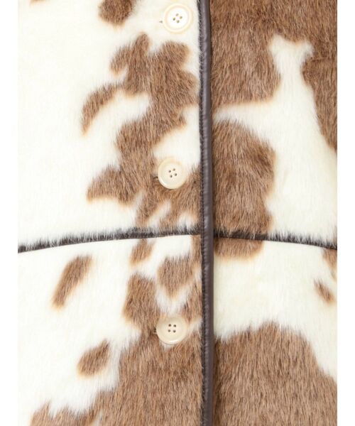 MURUA(ムルーア)の「カウエコファーコート(その他アウター・レディース・アイボリー/ラベンダー・FREE)」の16枚目の写真