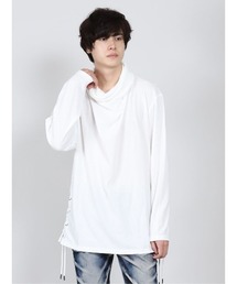 semantic design | セマンティックデザイン/semantic design　ドレープデザイン長袖ゆるTシャツ(Tシャツ/カットソー)
