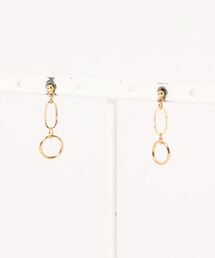 SALON（サロン）の「【日本製】ミニサークルラインピアス（ピアス（両耳用））」