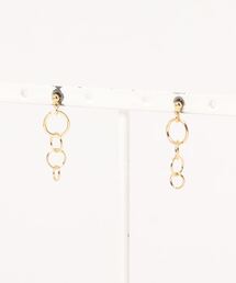 SALON（サロン）の「【日本製】ミニサークルラインピアス（ピアス（両耳用））」
