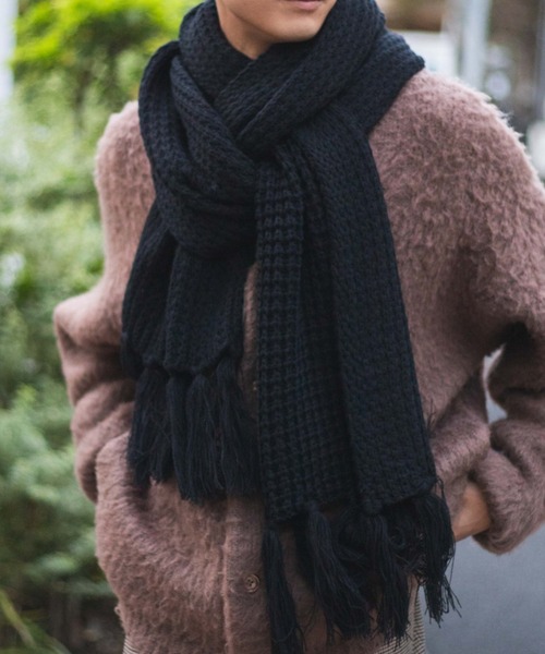 WEGO（ウィゴー）の「WEGO/スーパーロングマフラー（マフラー）」 - WEAR