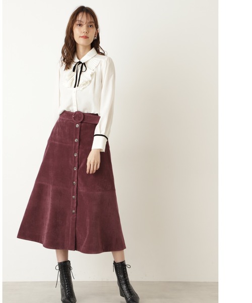 JILL STUART（ジルスチュアート）の「【追加生産】◆ビッキーブラウス（シャツ/ブラウス・レディース・ホワイト/ブラック系その他・SMALL/MEDIUM）」の4枚目の写真