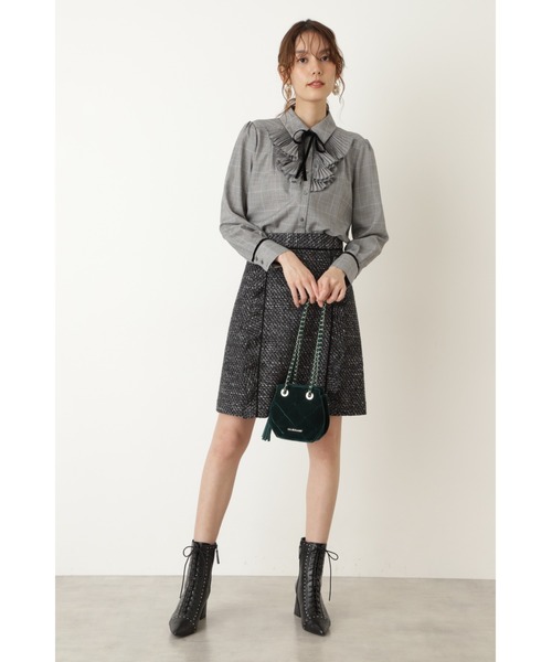 JILL STUART（ジルスチュアート）の「【追加生産】◆ビッキーブラウス（シャツ/ブラウス・レディース・ホワイト/ブラック系その他・SMALL/MEDIUM）」の14枚目の写真