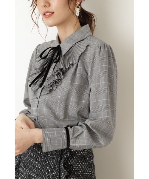 JILL STUART（ジルスチュアート）の「【追加生産】◆ビッキーブラウス（シャツ/ブラウス・レディース・ホワイト/ブラック系その他・SMALL/MEDIUM）」の17枚目の写真