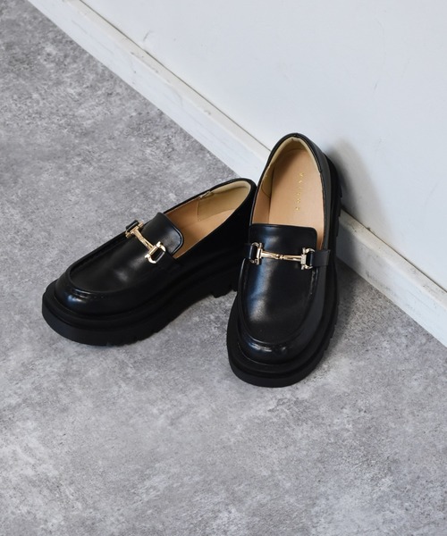 ems excite（エムズエキサイト）の「ビットローファー（ローファー・レディース・ブラック/ブラウン系その他/オフホワイト・M/L）」の3枚目の写真