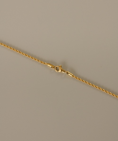 muku（ムク）の「金属アレルギー対応 ツイストチェーンネックレス / サージカルステンレス（ネックレス・レディース・シルバー/ゴールド・39cm/45cm/52㎝）」の18枚目の写真