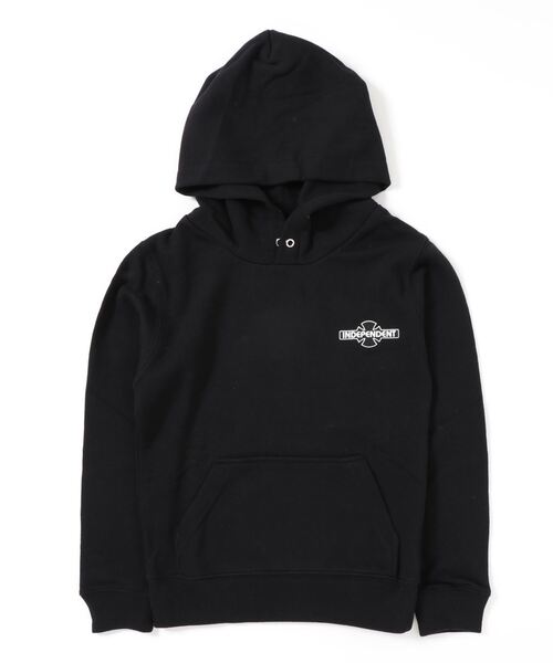 INDEPENDENT(インディペンデント)の「INDEPENDENT TRUCKS O.G.B.C YOUTH SWEAT PARKA(パーカー・キッズ・ブラック/グレー・130/140/150/160)」の2枚目の写真
