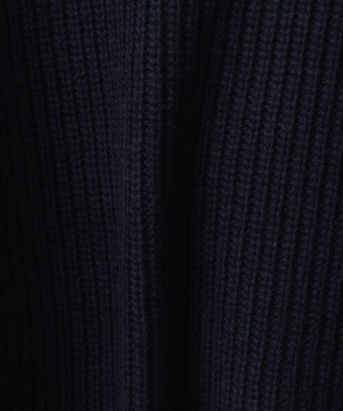 green label relaxing（グリーンレーベルリラクシング）の「ソデ アミジヘンカ プルオーバー ニット（ニット/セーター・レディース・パープル/ネイビー/オフホワイト・FREE）」の20枚目の写真