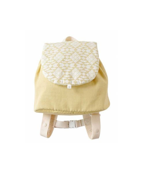 10mois(ディモワ)の「10mois ファーストリュック(その他ベビー用品・キッズ・グレー/イエロー・ONE SIZE)」の4枚目の写真