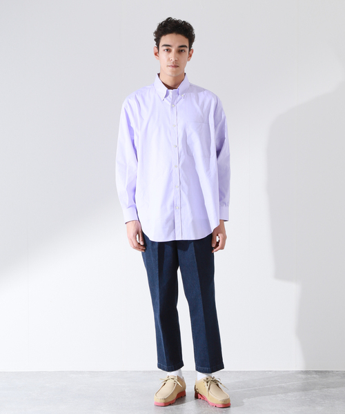 JOURNAL STANDARD relume(ジャーナルスタンダード レリューム)の「Relume Jeans ワイドデニムスラックス(デニムパンツ・メンズ・ブラック/ネイビー/サックスブルー・MEDIUM/LARGE)」の22枚目の写真