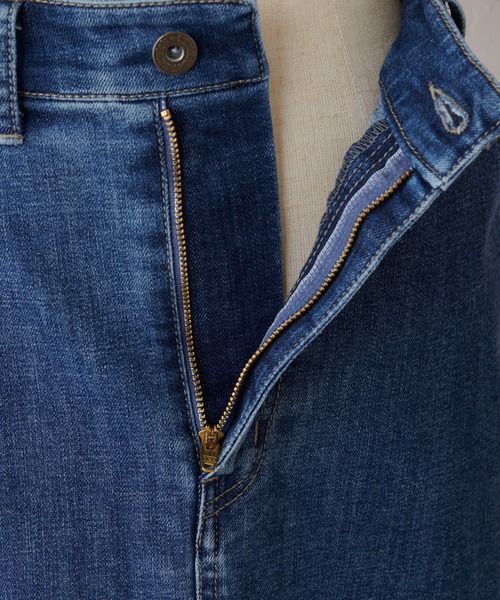 BEARDSLEY（ビアズリー）の「袖パフGジャンとセットアップ可 デニムスカート（スカート・レディース・インディゴブルー・FREE/2）」の15枚目の写真