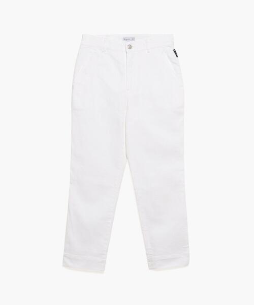 agnes b.（アニエスベー）の「UAL5 PANTALON デニムパンツ（デニムパンツ・レディース・ホワイト・40/38/36/42）」の3枚目の写真