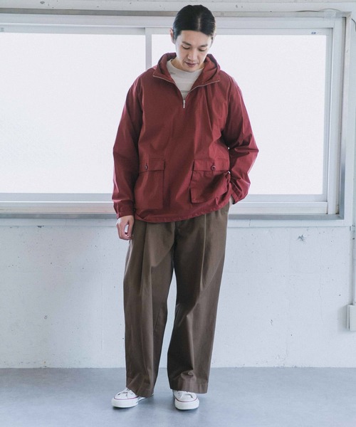 URBAN RESEARCH DOORS（アーバンリサーチドアーズ）の「Half Zip アノラックパーカー（マウンテンパーカー・メンズ・グレー系その他/ブルー系その他/レッド・38/40）」の19枚目の写真