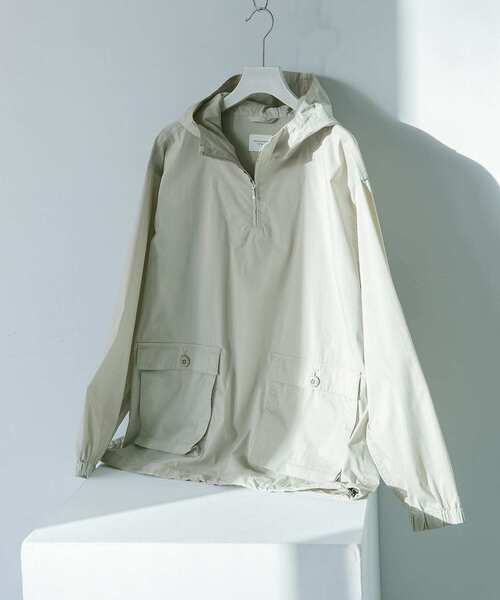 URBAN RESEARCH DOORS（アーバンリサーチドアーズ）の「Half Zip アノラックパーカー（マウンテンパーカー・メンズ・グレー系その他/ブルー系その他/レッド・38/40）」の9枚目の写真