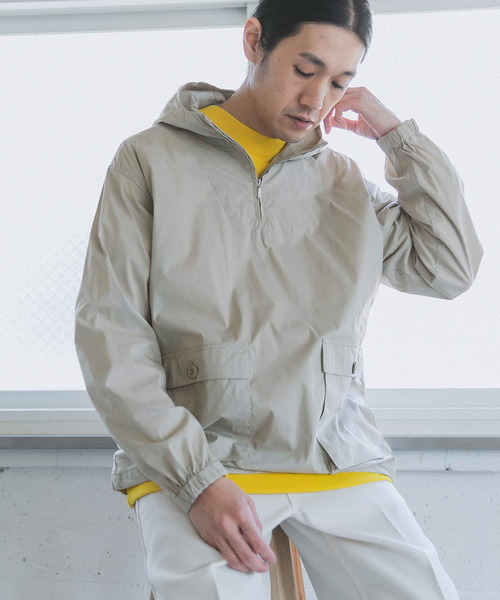URBAN RESEARCH DOORS（アーバンリサーチドアーズ）の「Half Zip アノラックパーカー（マウンテンパーカー・メンズ・グレー系その他/ブルー系その他/レッド・38/40）」の20枚目の写真