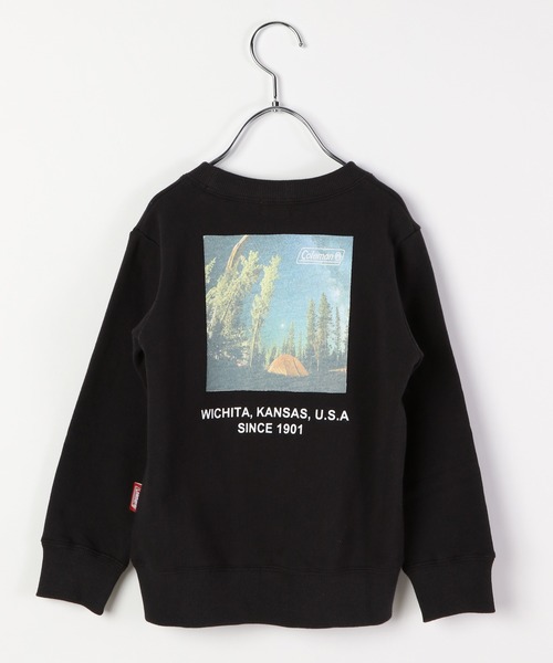 COLEMAN（コールマン）の「[KIDS]【Coleman(コールマン)】フォトプリントプルオーバー（スウェット・キッズ・ブラック/ピンク・110cm/120cm/130cm/140cm）」の9枚目の写真