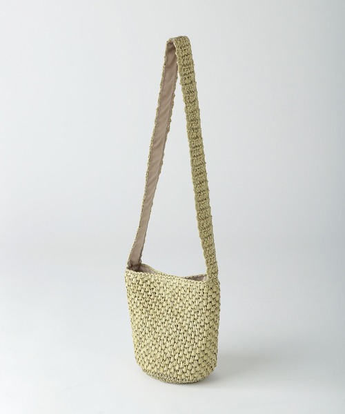 Heather（ヘザー）の「ペーパーワンショルＢＡＧ　265180（ショルダーバッグ・レディース・グリーン/アイボリー・FREE）」の14枚目の写真