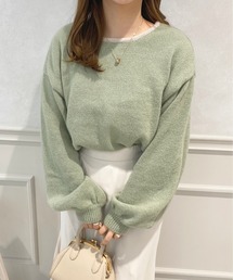 バックリボンニット【ZOZOTOWN限定アイテム】