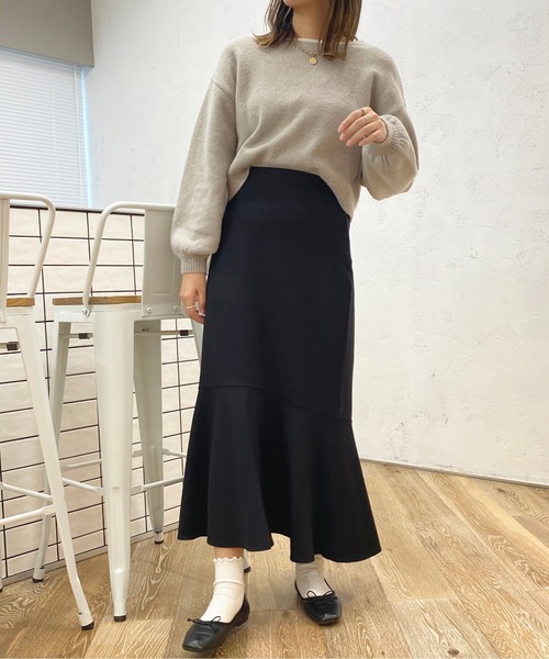 apres jour(アプレジュール)の「バックリボンニット【ZOZOTOWN限定アイテム】(ニット/セーター・レディース・ライトグレー/ライトピンク/グリーン/アイボリー・X-LARGE/フリー)」の22枚目の写真