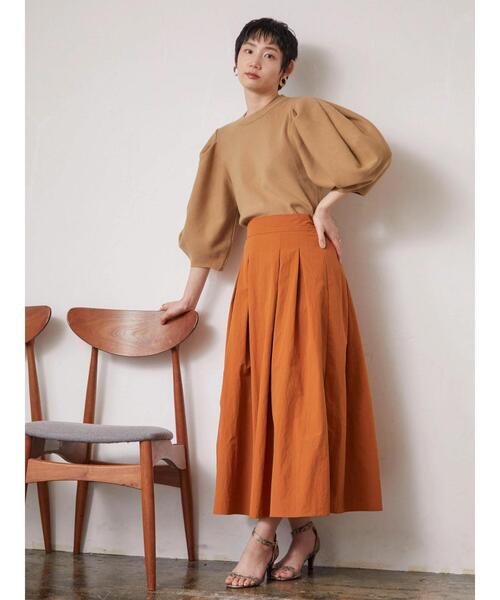 armonia(アルモニーア)の「armonia.袖ボリュームニットプルオーバー(ニット/セーター・レディース・ブラック/ブラウン/オフホワイト・FREE)」の15枚目の写真